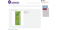 Desktop Screenshot of corpuslibros.com.ar