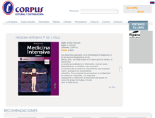 Tablet Screenshot of corpuslibros.com.ar